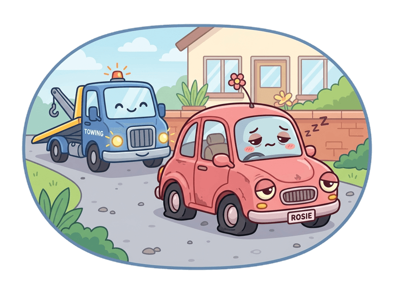 Non-Runner Collection service illustration